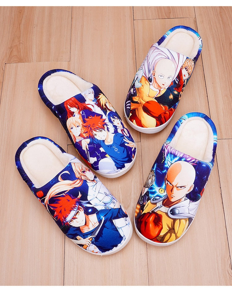 Pantuflas de Casa Diseños de Anime
